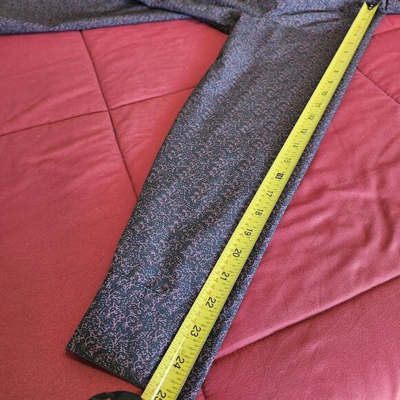 Kenneth Cole Reaction Men's Slim Fit Long Sleeve Purple Multi Pattern Shirt M - Picture 9 of 12